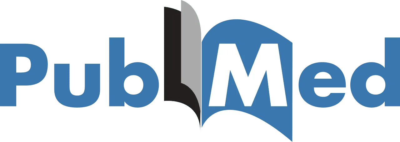 Logo de PubMed, base de datos de publicaciones médicas y científicas sobre glutatión y cisteína bioactiva