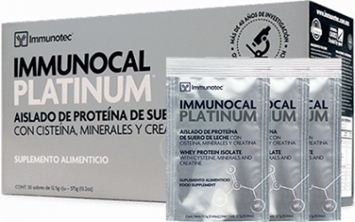 Qué ingredientes tiene Immunocal Platinum