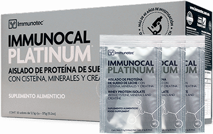 Qué ingredientes tiene Immunocal Platinum