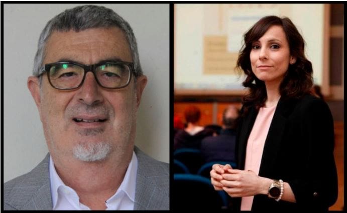 Dr. Rafael Franco y Dra. Eva Martínez Pinilla, cientificos que estudian el glutatión en universidades de Barcelona-y-de Oviedo